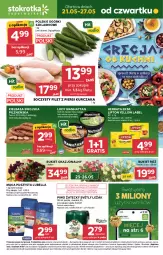 Gazetka promocyjna Stokrotka - Supermarket - Gazetka - ważna od 27.05 do 27.05.2026 - strona 1 - produkty: Piwa, Piwo, Kurczak, Lubella, Warzywa, Gra, Filet z piersi kurczaka, Bell, Lody, Optima, Lipton, Mąka, Bukiet, Owoce, Bella, Herbata, Kiełbasa, Mięso, Nestlé