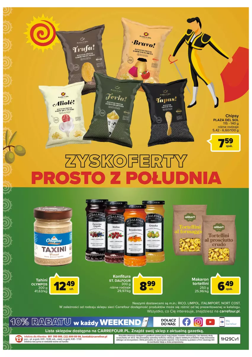 Gazetka promocyjna Carrefour - Gazetka Kuchnia śródziemnomorska - ważna 19.07 do 30.07.2022 - strona 20 - produkty: Makaron, Por