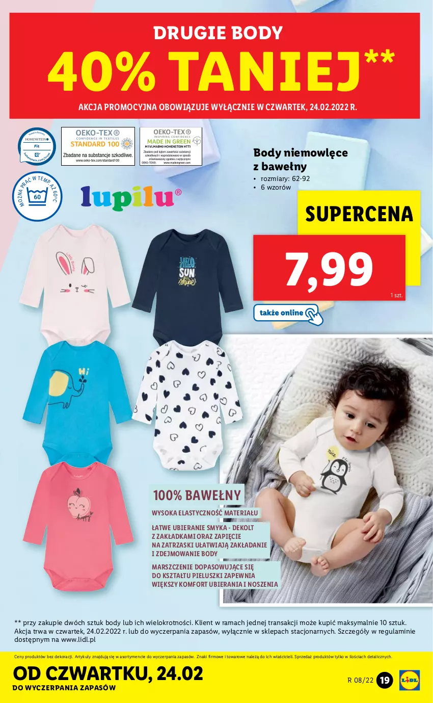 Gazetka promocyjna Lidl - GAZETKA - ważna 21.02 do 26.02.2022 - strona 23 - produkty: Body, Mars, Rama, Sok, Tran