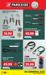 Gazetka promocyjna Lidl - GAZETKA - Gazetka - ważna od 26.02 do 26.02.2022 - strona 32 - produkty: Teleskop, Szczypce, Ekspander, Lampa, Control