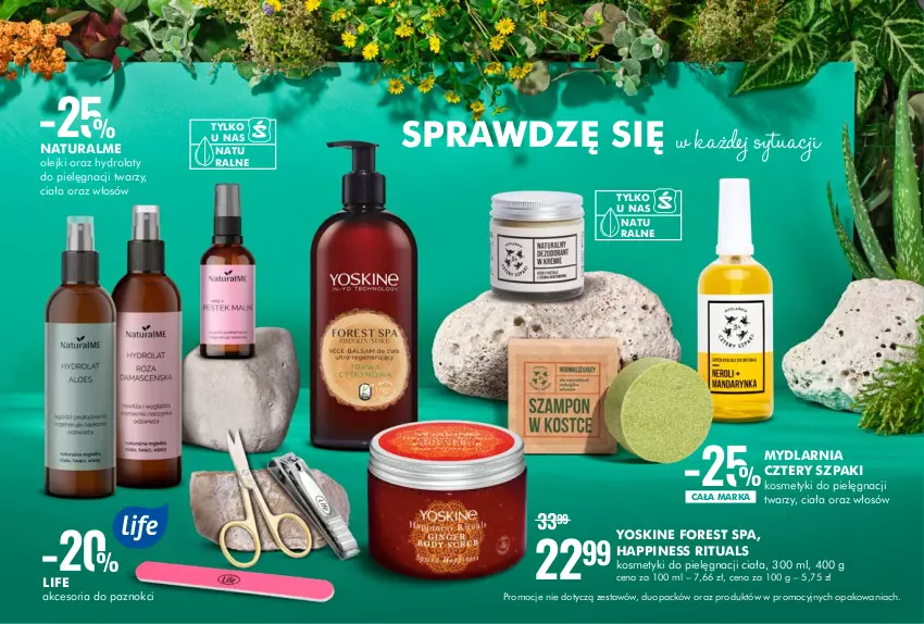 Gazetka promocyjna Super Pharm - Gazetka - ważna 23.06 do 13.07.2022 - strona 15 - produkty: Hydrolat, Kosmetyki do pielęgnacji, Olej, Yoskine