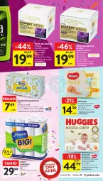 Gazetka promocyjna Intermarche - Gazetka Intermarche - Gazetka - ważna od 11.10 do 11.10.2023 - strona 41 - produkty: Krem do twarzy, Mus, Papier, Papier toaletowy, Huggies, Chusteczki, Dzieci, Foxy