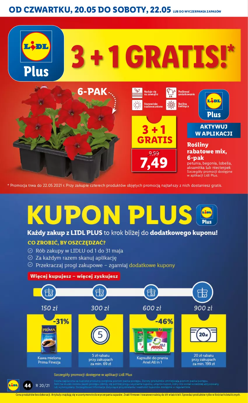 Gazetka promocyjna Lidl - GAZETKA - ważna 20.05 do 22.05.2021 - strona 44 - produkty: Aksam, Gra, O nas