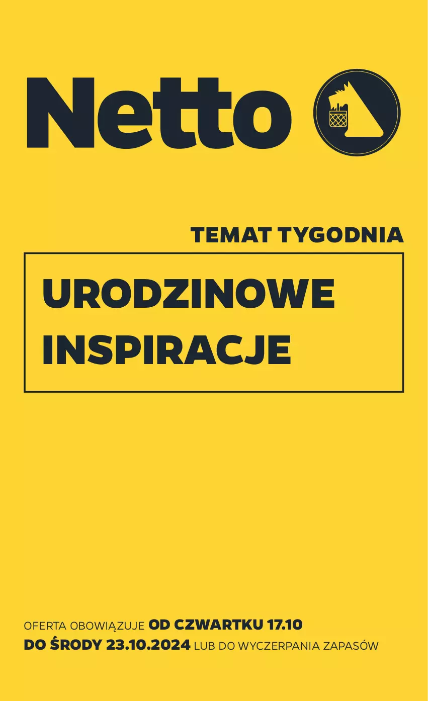 Gazetka promocyjna Netto - Akcesoria i dodatki - ważna 17.10 do 23.10.2024 - strona 1