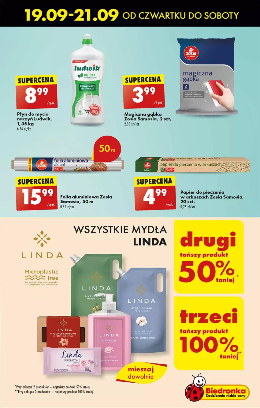 Gazetka promocyjna Biedronka - Od czwartku - ważna 19.09 do 25.09.2024 - strona 55 - produkty: Dron, Folia aluminiowa, Kawa, Ludwik, Papier, Papier do pieczenia, Piec, Płyn do mycia