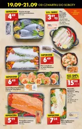 Gazetka promocyjna Biedronka - Od czwartku - Gazetka - ważna od 25.09 do 25.09.2024 - strona 34 - produkty: Halibut, Ser, Por, Filet z sandacza, Pstrąg, Krewetki, Mintaj, Sandacz