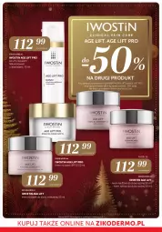 Gazetka promocyjna Ziko - Gazetka Ziko Dermo - Gazetka - ważna od 27.12 do 27.12.2025 - strona 14 - produkty: Ser, Rum, Krem na noc, Iwostin, Serum, Krem na dzień