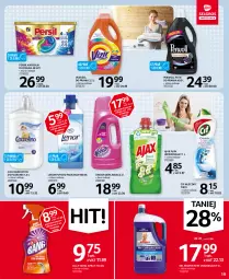 Gazetka promocyjna Selgros - Oferta spożywcza - Gazetka - ważna od 14.04 do 14.04.2021 - strona 19 - produkty: Płyn do prania, Mr. Proper, Cif, Coccolino, Ajax, Persil, Cillit Bang, Odplamiacz, Vizir, Mleczko, Płyn do płukania, Perwoll, Vanish, Kapsułki do prania, Lenor