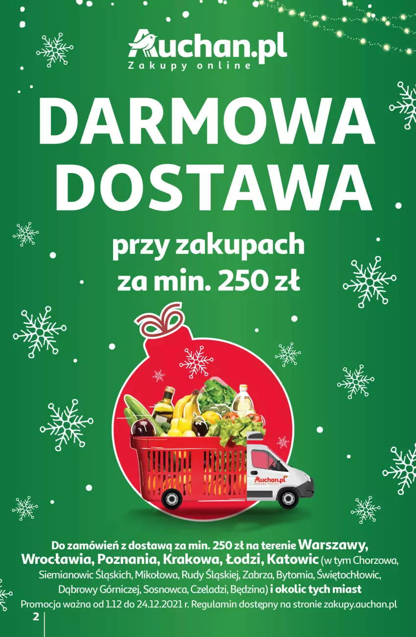 Gazetka promocyjna Auchan - Magia Świąt Hipermarkety - ważna 09.12 do 15.12.2021 - strona 2 - produkty: Sos