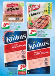 Gazetka promocyjna Dino - Gazetka 44 / 2024 - Gazetka - ważna od 05.11 do 05.11.2024 - strona 42 - produkty: Sos, Salami, Hamburger, Burger, Morliny