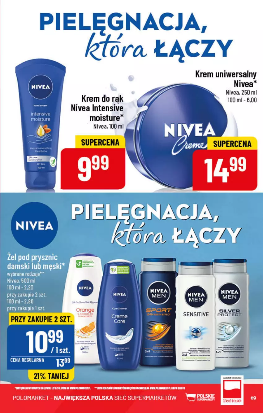 Gazetka promocyjna PoloMarket - Gazetka pomocyjna - ważna 28.12 do 31.12.2022 - strona 69 - produkty: Krem do rąk, Krem uniwersalny, Nivea, Tera