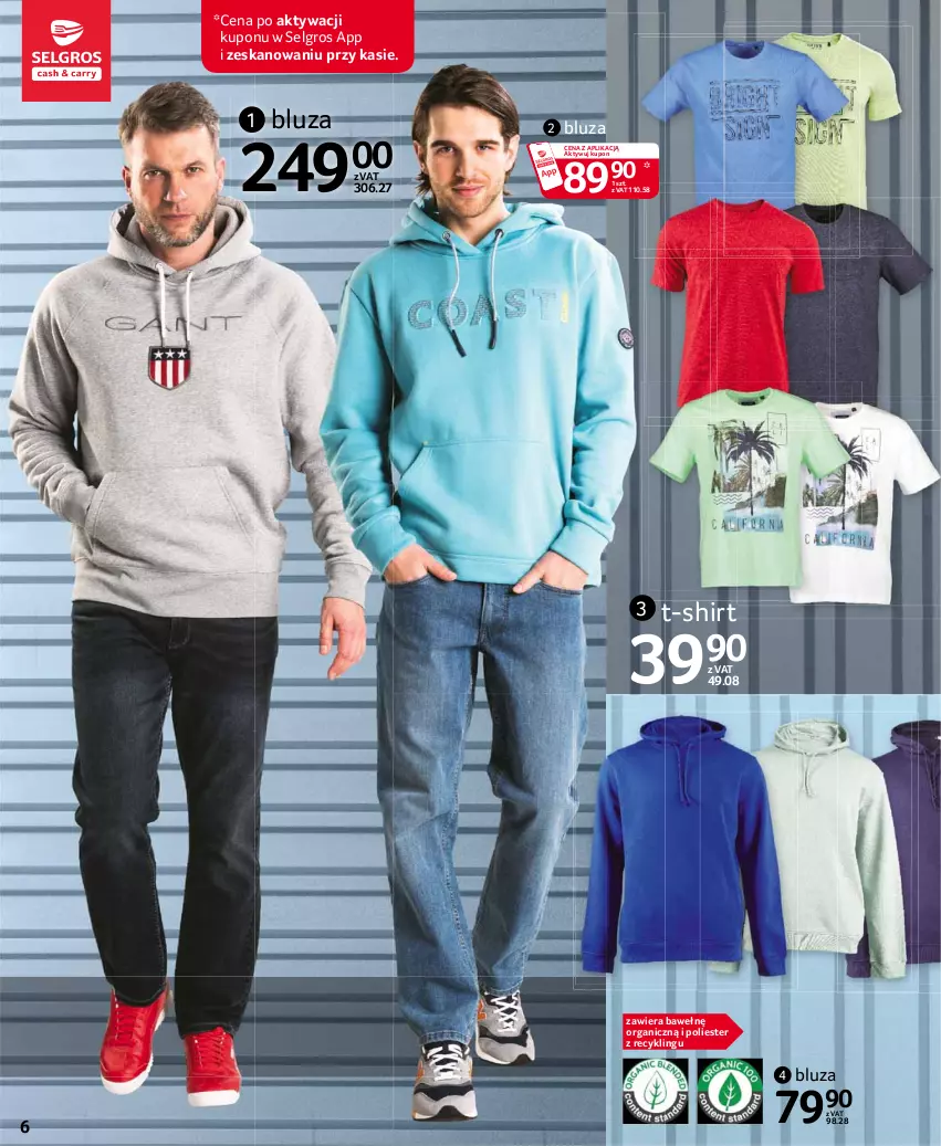 Gazetka promocyjna Selgros - Katalog Tekstylia - ważna 11.03 do 24.03.2021 - strona 6 - produkty: Bluza, LG, T-shirt