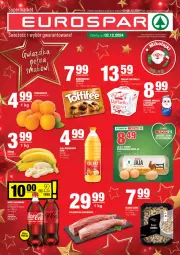 Gazetka promocyjna Spar - EuroSpar - Gazetka - ważna od 11.12 do 11.12.2024 - strona 1 - produkty: Gin, Jaja, Kuchnia, Praliny, Raffaello, Coca-Cola, Napój gazowany, Toffifee, Ferrero, Olej rzepakowy, Napój, Oleo, Olej, Fa