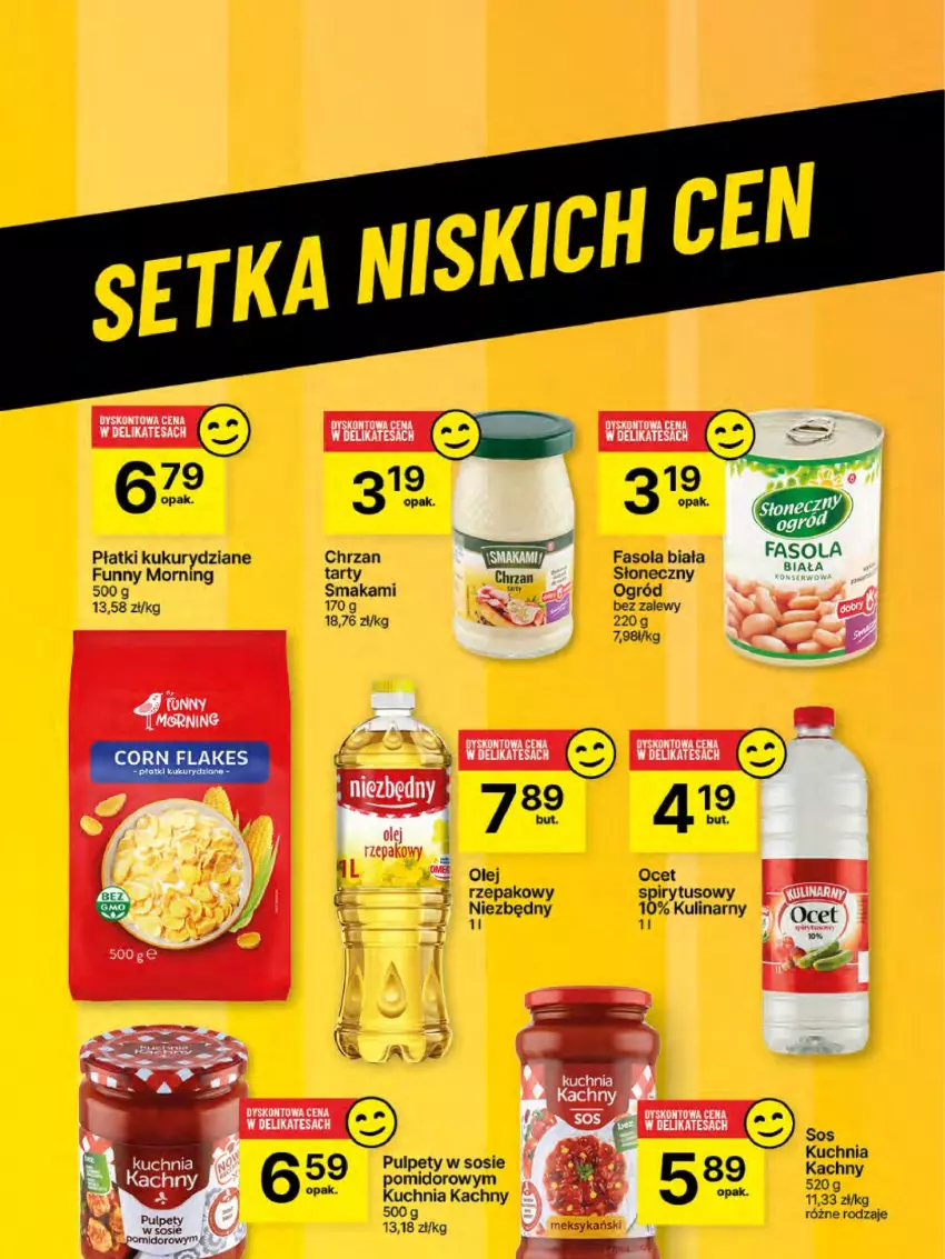 Gazetka promocyjna Delikatesy Centrum - NOWA GAZETKA Delikatesy Centrum od 30 stycznia! 30.01-5.02.2025 - ważna 30.01 do 05.02.2025 - strona 48 - produkty: Chrzan, Fa, Fasola, Kuchnia, Ocet, Ogród, Olej, Pulpety, Sos