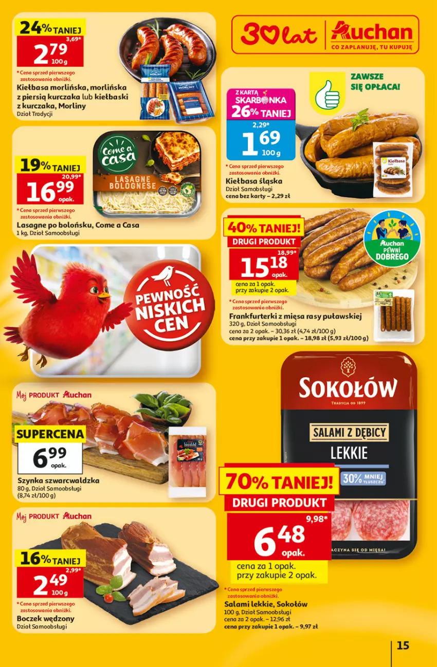 Gazetka promocyjna Auchan - Gazetka 30 Lat Hipermarket Auchan - ważna 02.07 do 08.07.2026 - strona 15