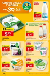 Gazetka promocyjna Auchan - Gazetka 30 Lat Hipermarket Auchan - Gazetka - ważna od 08.07 do 08.07.2026 - strona 18 - produkty: Maślanka, Twaróg, Jogurt, Twaróg półtłusty, Mleko