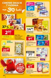 Gazetka promocyjna Auchan - Gazetka 30 Lat Hipermarket Auchan - Gazetka - ważna od 08.07 do 08.07.2026 - strona 22 - produkty: Pistacje, Wafelek, Dr. Oetker, 7 Days, Rogal, Czekolada, Knoppers, Irving, Herbata, Lindt
