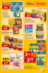 Gazetka promocyjna Auchan - Gazetka 30 Lat Hipermarket Auchan - Gazetka - ważna od 08.07 do 08.07.2026 - strona 23 - produkty: Kawa rozpuszczalna, Sos, Noż, Gra, Gerber, Zupa, Kawa, Dr. Oetker, Danio, Jacobs, Herbata, Imbir