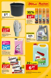 Gazetka promocyjna Auchan - Gazetka 30 Lat Hipermarket Auchan - Gazetka - ważna od 08.07 do 08.07.2026 - strona 35 - produkty: Energizer, Rękawice, Wiadro, Olej, Mobil