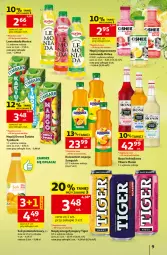 Gazetka promocyjna Auchan - Gazetka 30 Lat Hipermarket Auchan - Gazetka - ważna od 08.07 do 08.07.2026 - strona 9 - produkty: Sok pomarańczowy, Sok, Mop, Lemoniada, Tropical, Tiger, Tymbark, Oshee, Owoce, Napój niegazowany, Arbuz, Napój, Hortex