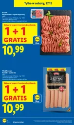 Gazetka promocyjna Lidl - GAZETKA - Gazetka - ważna od 27.12 do 27.12.2025 - strona 2 - produkty: Mięso mielone, Mięso mielone z łopatki wieprzowej, Gra, Parówki, Parówki z szynki, PIKOK, Mięso