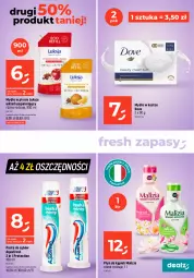 Gazetka promocyjna Dealz - MAKE A DEALZ - Gazetka - ważna od 21.02 do 21.02.2024 - strona 17 - produkty: Malizia, Płyn do kąpieli, Mydło w płynie, Aquafresh, Pasta do zębów, Dove, Szampon, Odżywka, Mydło, Luksja, Fa