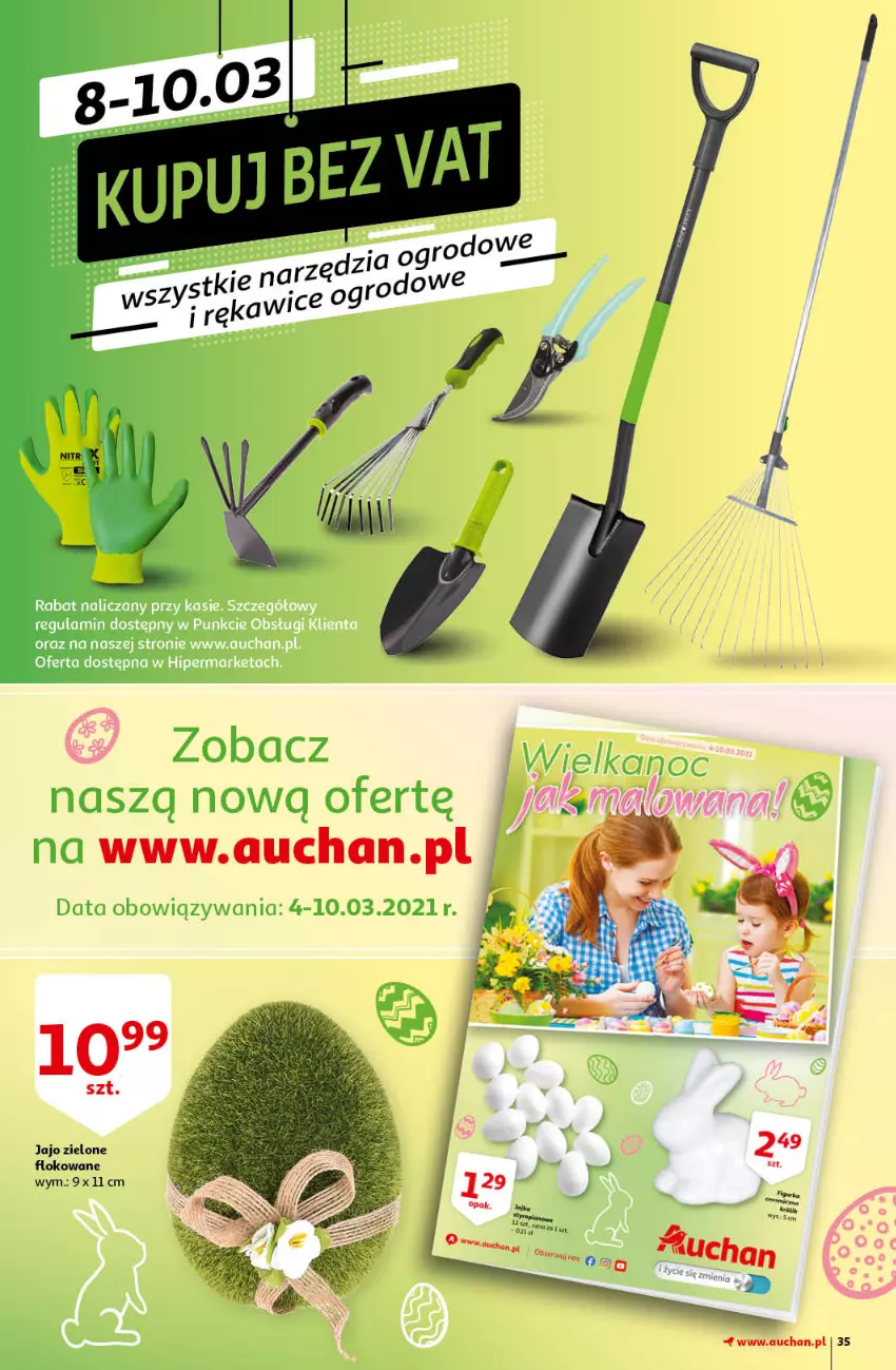 Gazetka promocyjna Auchan - Pięknego Dnia Kobiet Hipermarkety - ważna 04.03 do 10.03.2021 - strona 35