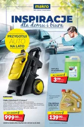 Gazetka promocyjna Makro - [Oferta promocyjna] Artykuły spożywcze i przemysłowe - Gazetka - ważna od 16.05 do 16.05.2022 - strona 26 - produkty: Teleskop, Sok, Koc, Olej silnikowy, Castrol, Płyn do spryskiwaczy, Pistolet, Olej, Myjka ciśnieniowa