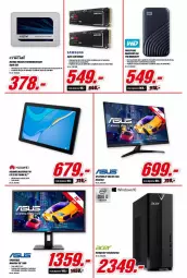 Gazetka promocyjna Media Markt - Gazetka Media Markt - Gazetka - ważna od 13.12 do 13.12.2021 - strona 7 - produkty: Top, Por, Mus, Gra, Acer, Tablet, Huawei, Sport, Monitor, Komputer, Samsung, Intel, Fa