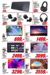 Gazetka promocyjna Media Markt - Gazetka Media Markt - Gazetka - ważna od 13.12 do 13.12.2021 - strona 8 - produkty: Sok, Por, Słuchawki, Klawiatura, Głośnik, Sony, Słuchawki bezprzewodowe, Logitech, HD ready, Procesor, Słuchawki bluetooth, Samsung, Telewizor, Smart tv