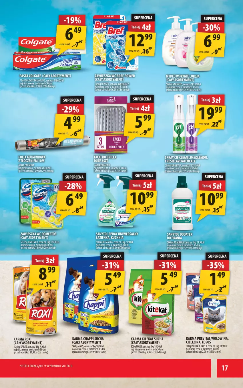 Gazetka promocyjna Arhelan - Gazetka - ważna 16.06 do 29.06.2025 - strona 17 - produkty: Bref, Chappi, Colgate, KiteKat, LG, Mars, Mus, Palmolive, Sucha karma, Wołowina