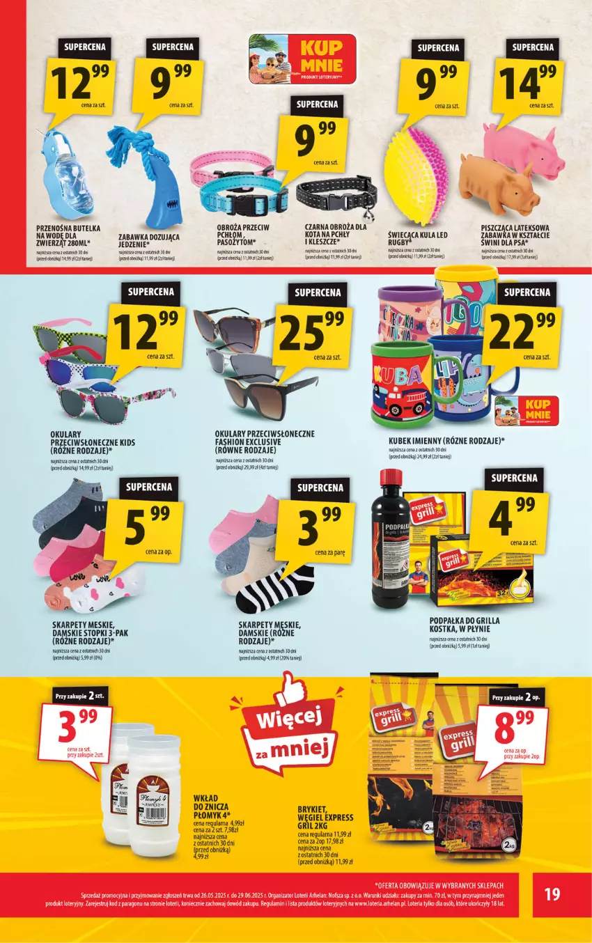 Gazetka promocyjna Arhelan - Gazetka - ważna 16.06 do 29.06.2025 - strona 19 - produkty: Fa, Grill, Karp, Kubek, Top, Znicz