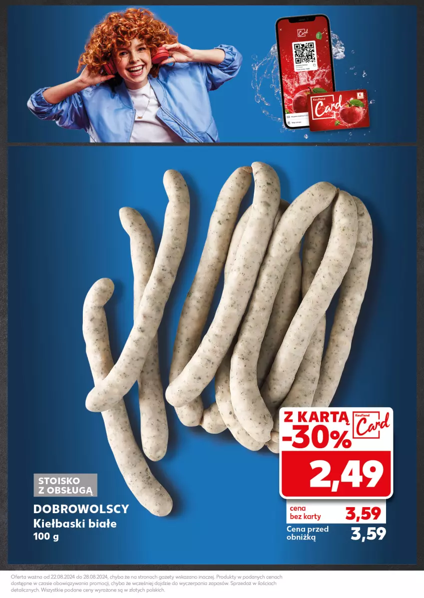 Gazetka promocyjna Kaufland - Kaufland - ważna 26.08 do 28.08.2024 - strona 11 - produkty: Kiełbaski białe