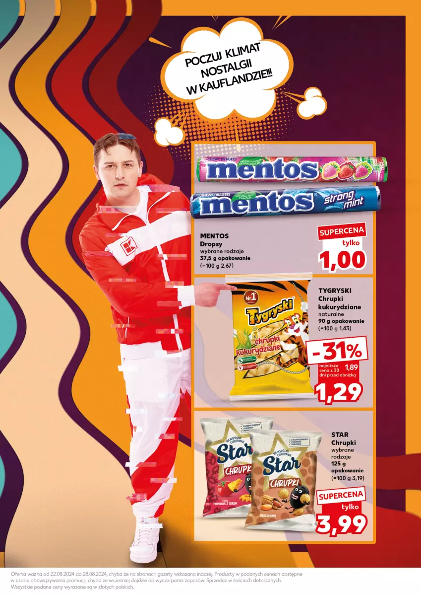 Gazetka promocyjna Kaufland - Kaufland - ważna 26.08 do 28.08.2024 - strona 27 - produkty: Chrupki, Gry, Mentos