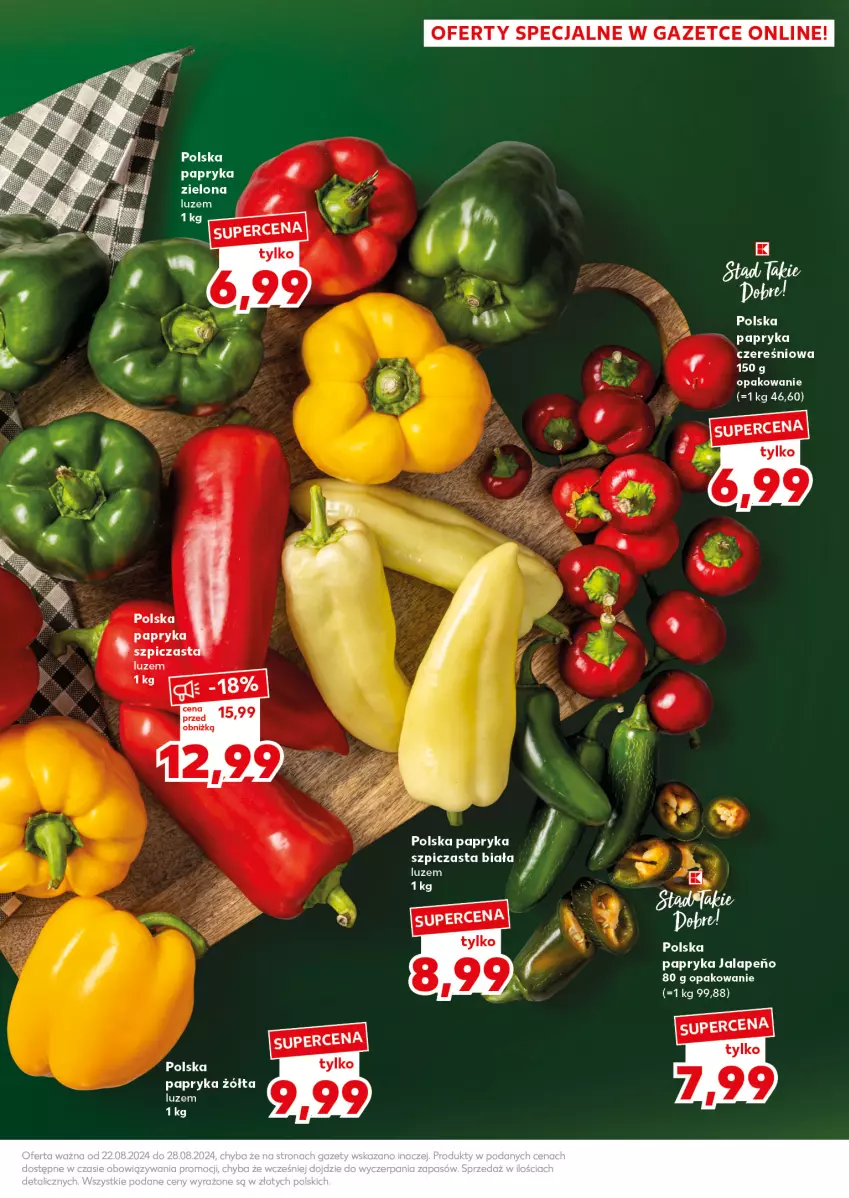 Gazetka promocyjna Kaufland - Kaufland - ważna 26.08 do 28.08.2024 - strona 9 - produkty: Papryka