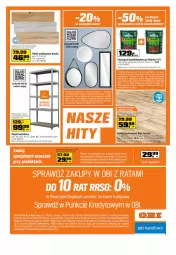 Gazetka promocyjna Obi - Gazetka OBI - Gazetka - ważna od 29.08 do 29.08.2023 - strona 12 - produkty: Stół warsztatowy, Stół, Cynk, Tera, Regał, Regał metalowy