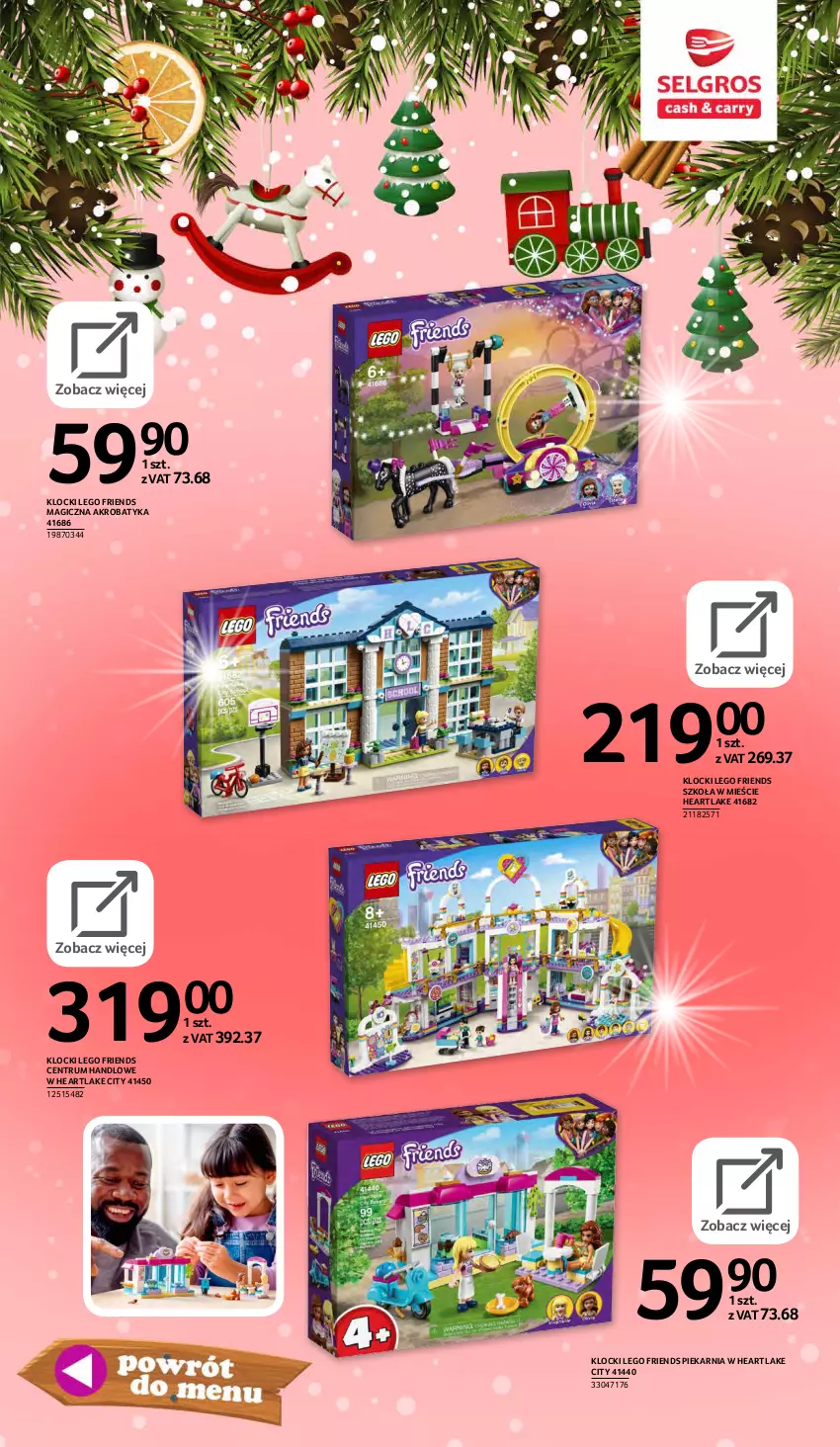 Gazetka promocyjna Selgros - E-katalog zabawki - ważna 10.11 do 24.12.2021 - strona 20 - produkty: Klocki, LEGO, LEGO Friends, Rum