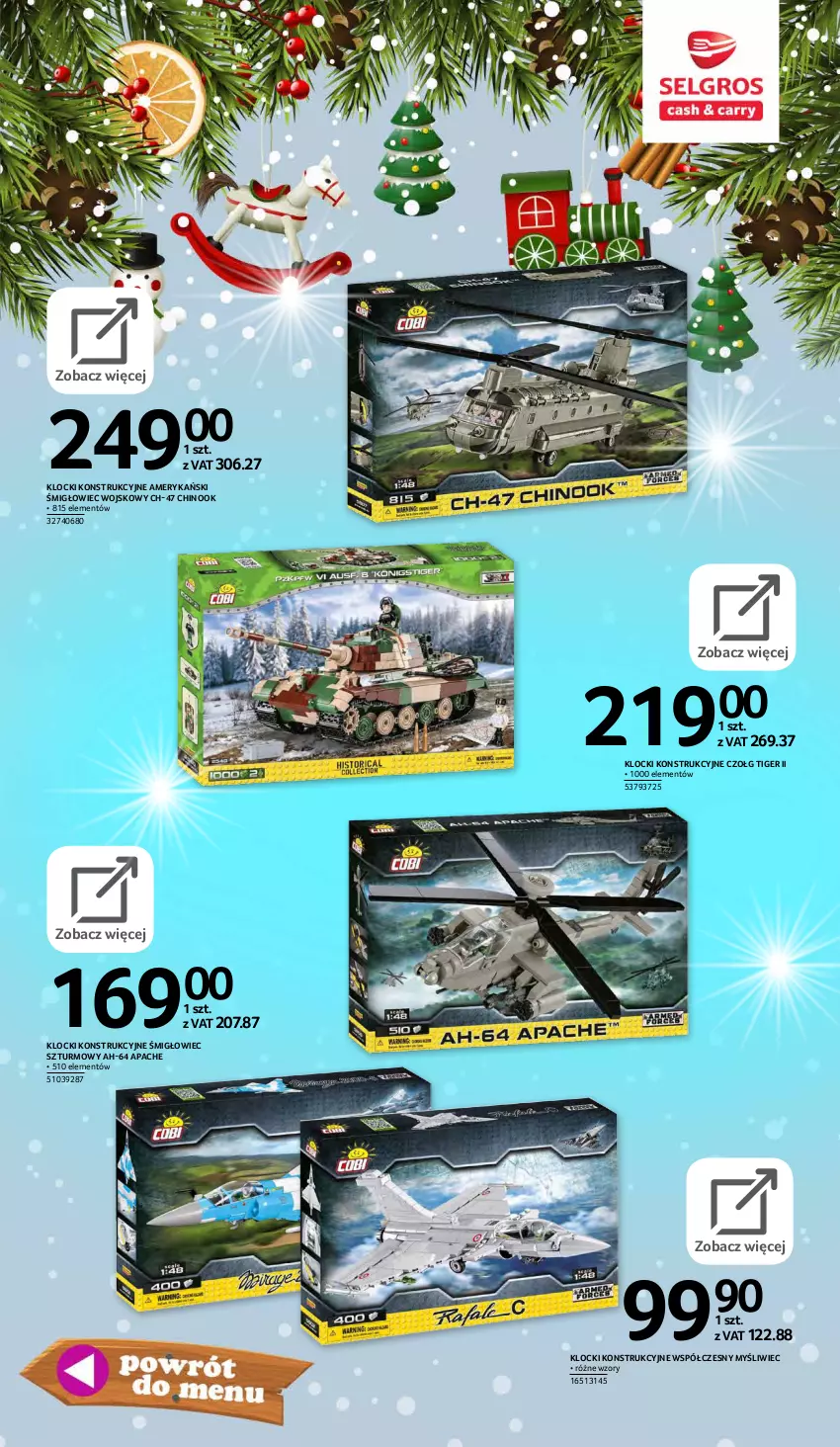 Gazetka promocyjna Selgros - E-katalog zabawki - ważna 10.11 do 24.12.2021 - strona 83 - produkty: Klocki, Tiger