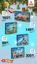 Gazetka promocyjna Selgros - E-katalog zabawki - Gazetka - ważna od 24.12 do 24.12.2021 - strona 7 - produkty: Helikopter, LEGO, Posterunek policji, LEGO City, Klocki