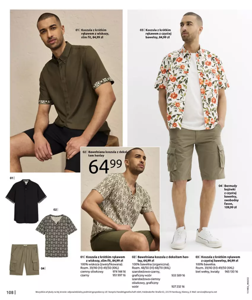 Gazetka promocyjna Bonprix - MODNY LUZ - ważna 15.07 do 25.08.2025 - strona 110 - produkty: Por, Waciki