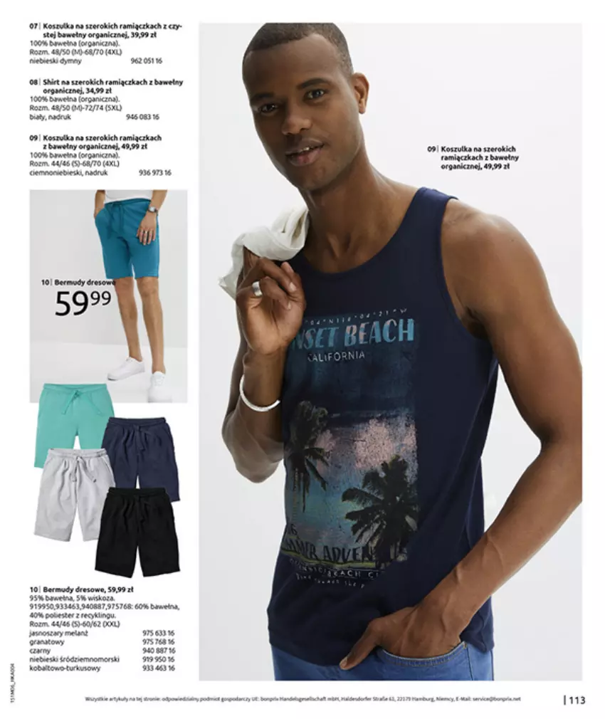 Gazetka promocyjna Bonprix - MODNY LUZ - ważna 15.07 do 25.08.2025 - strona 115 - produkty: Bermudy, Fa, Gra