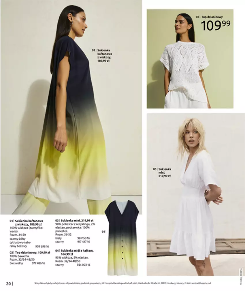 Gazetka promocyjna Bonprix - MODNY LUZ - ważna 15.07 do 25.08.2025 - strona 22 - produkty: Anew, Koc, LG, Sukienka, Top
