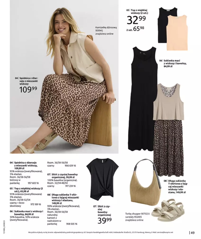 Gazetka promocyjna Bonprix - MODNY LUZ - ważna 15.07 do 25.08.2025 - strona 51 - produkty: Brit, Gry, Spódnica, Tran