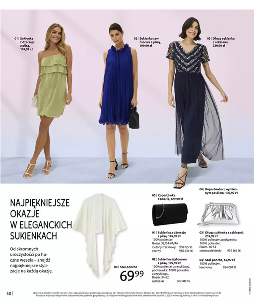 Gazetka promocyjna Bonprix - MODNY LUZ - ważna 15.07 do 25.08.2025 - strona 52 - produkty: Fa, Sukienka