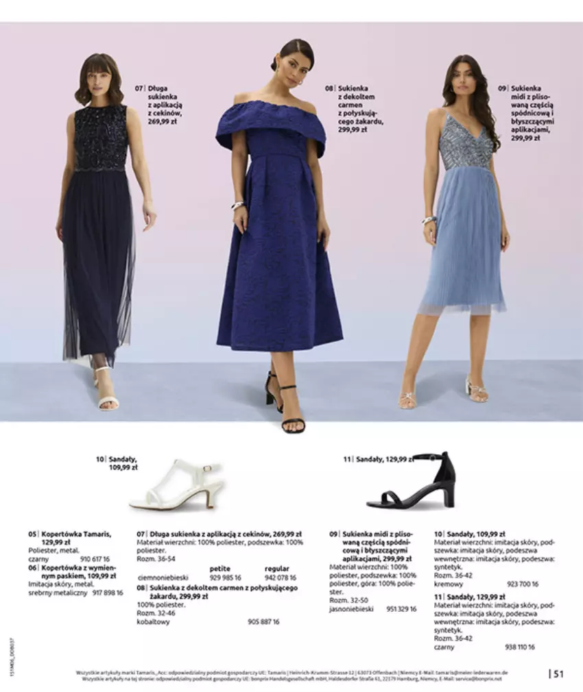 Gazetka promocyjna Bonprix - MODNY LUZ - ważna 15.07 do 25.08.2025 - strona 53 - produkty: BIC, Fa, Por, Sandał, Sukienka