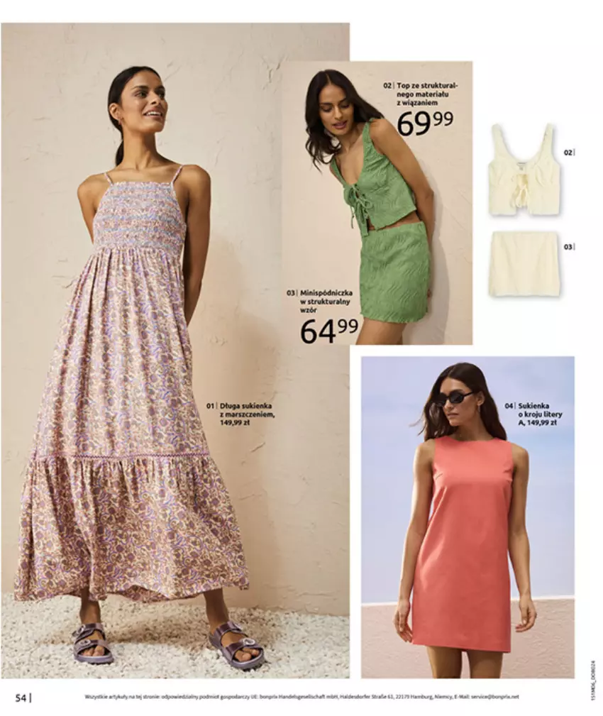 Gazetka promocyjna Bonprix - MODNY LUZ - ważna 15.07 do 25.08.2025 - strona 56 - produkty: Por