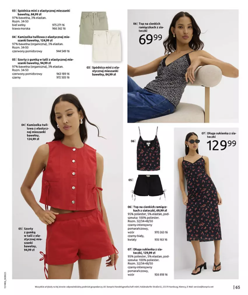 Gazetka promocyjna Bonprix - MODNY LUZ - ważna 15.07 do 25.08.2025 - strona 67 - produkty: Fa, Kamizelka, Merci, Por, Spódnica