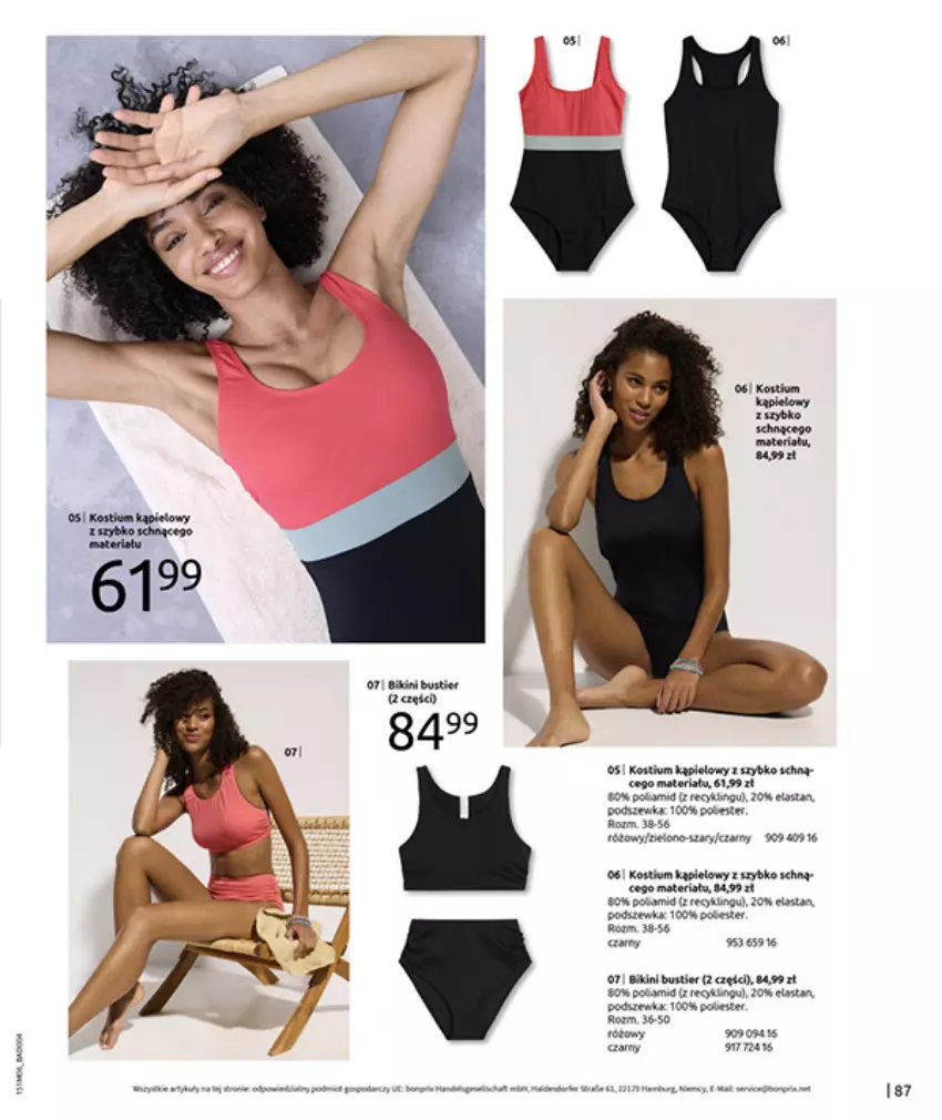 Gazetka promocyjna Bonprix - MODNY LUZ - ważna 15.07 do 25.08.2025 - strona 89 - produkty: Bikini, Brit, Rum