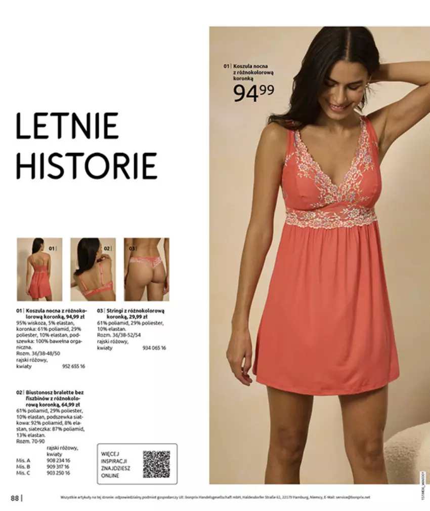 Gazetka promocyjna Bonprix - MODNY LUZ - ważna 15.07 do 25.08.2025 - strona 90 - produkty: Brit, HP, Koc, Kosz, Koszula, LANA, Por, Stringi