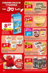 Gazetka promocyjna Auchan - Gazetka 30 Lat Hipermarket Auchan - Gazetka - ważna od 04.02 do 04.02.2026 - strona 20 - produkty: Masło klarowane, Ser, Gin, Gra, Jogurt, Rolmlecz, Serek homogenizowany, Serek, Bakoma, Deser, Finuu, Masło, Mleko, Fa